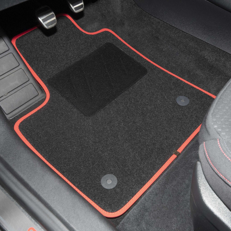 Set de tapis de sol en velours sur mesure pour Renault Trafic 2014-  (seulement avant) AutoStyle - #1 in auto-accessoires