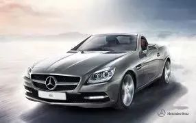  Bâche Voiture Exterieur pour Mercedes Benz SLK R170,Housse  Voiture Exterieur Personnalisée Imperméable à l'eau, Anti-UV, Respirante,  Résistant à la poussière,Pluie,Rayures (Color : B, Size : Single