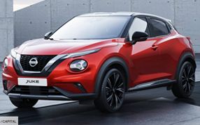 MOTOS Carbon™ Velours Tapis Voiture pour Nissan Juke 2010-2019
