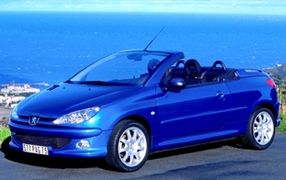 Bache pour Peugeot pour 206 3 Doors 2002-2009,épaissie en Coton