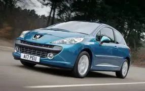 Bache protection coffre Peugeot 207 SW dal 2006- sur mesure