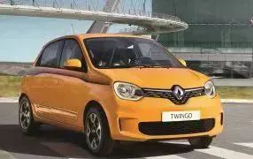HOUSSE DE SIÈGE climatisation noire pour Renault Twingo 3 raide